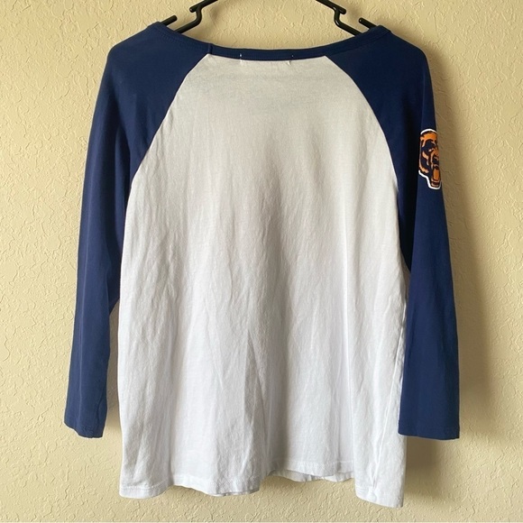 Junk Food | Women's NFL Chicago Bears Raglan 3/4 Sleeve Tee Size Large - Picture 7 of 7